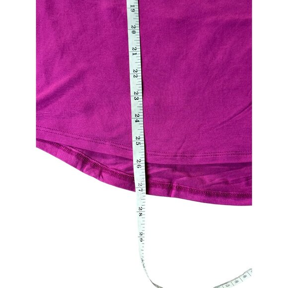 Womens Short Sleeve T-shirt By Mono B Size Small Bright Pink NWT - Picture 12 of 12